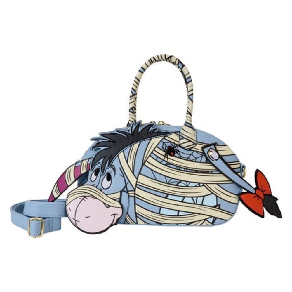 Loungefly Halloween Eeyore Mummy Crossbody Bag NWT